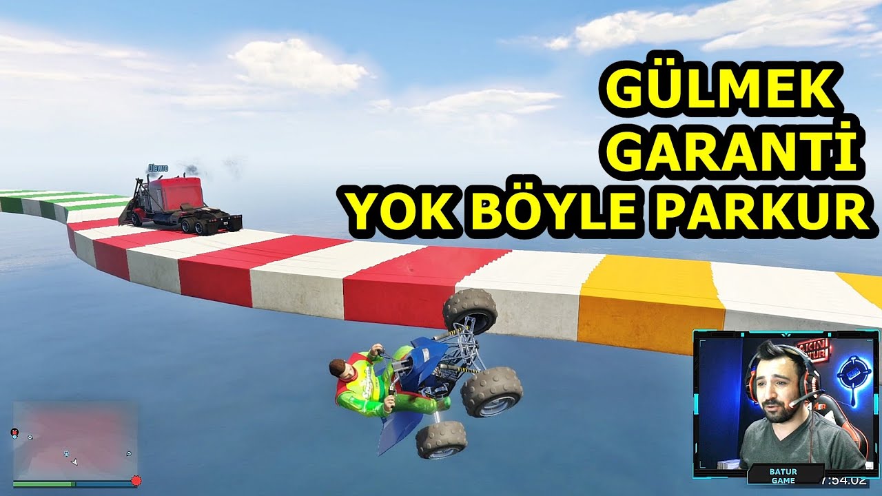 GÜLMEK GARANTİ 😂  EKİPLE MÜTHİŞ PARKUR  GTA 5 PLAYLİST