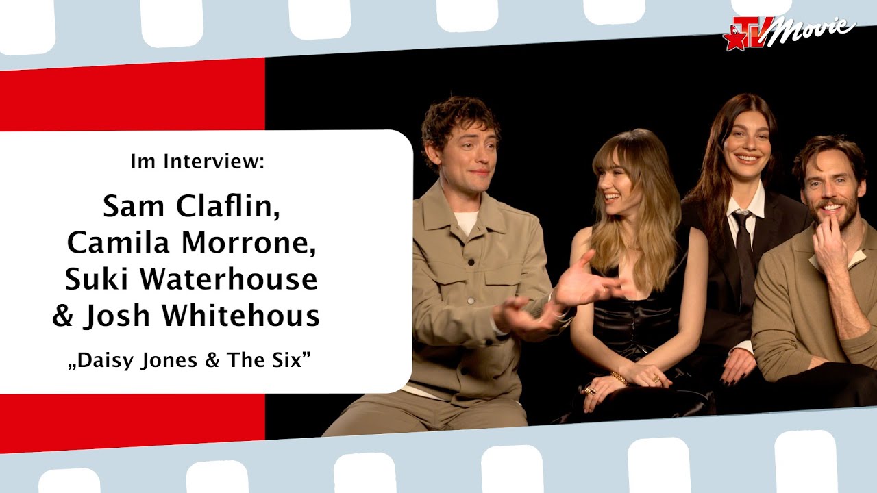 „Daisy Jones & The Six“: Sam Claflin, Camila Morrone, Suki Waterhouse & Josh Whitehouse im Interview