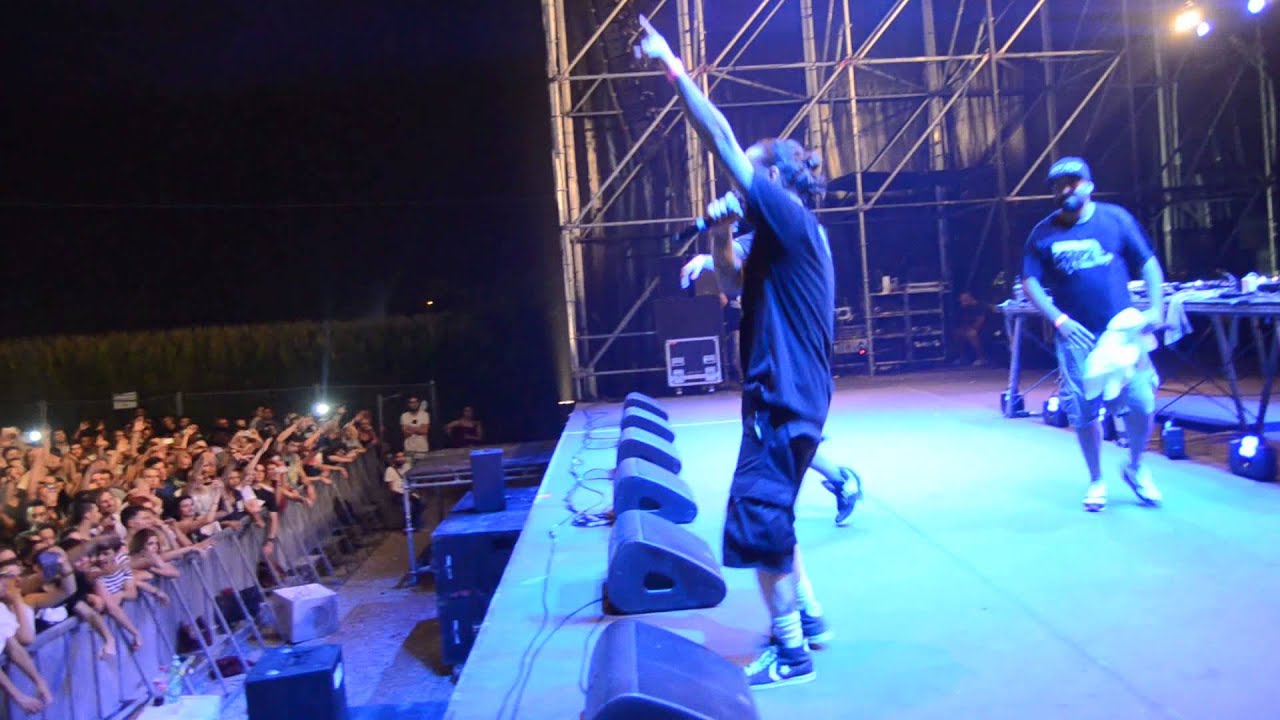 KAOS ONE + MEZZOSANGUE + EGREEN - inedito live Brescia RADIO ONDA D'URTO 12 agosto 2015