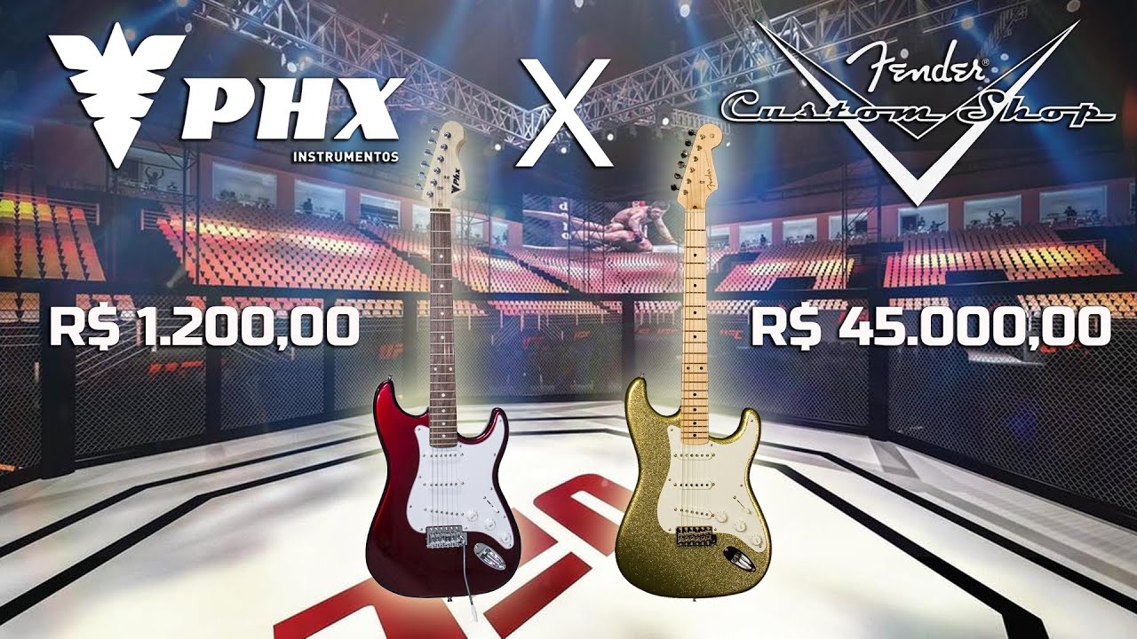 Stratocaster PHX ST1  X  Fender Custom Shop 50th Gold