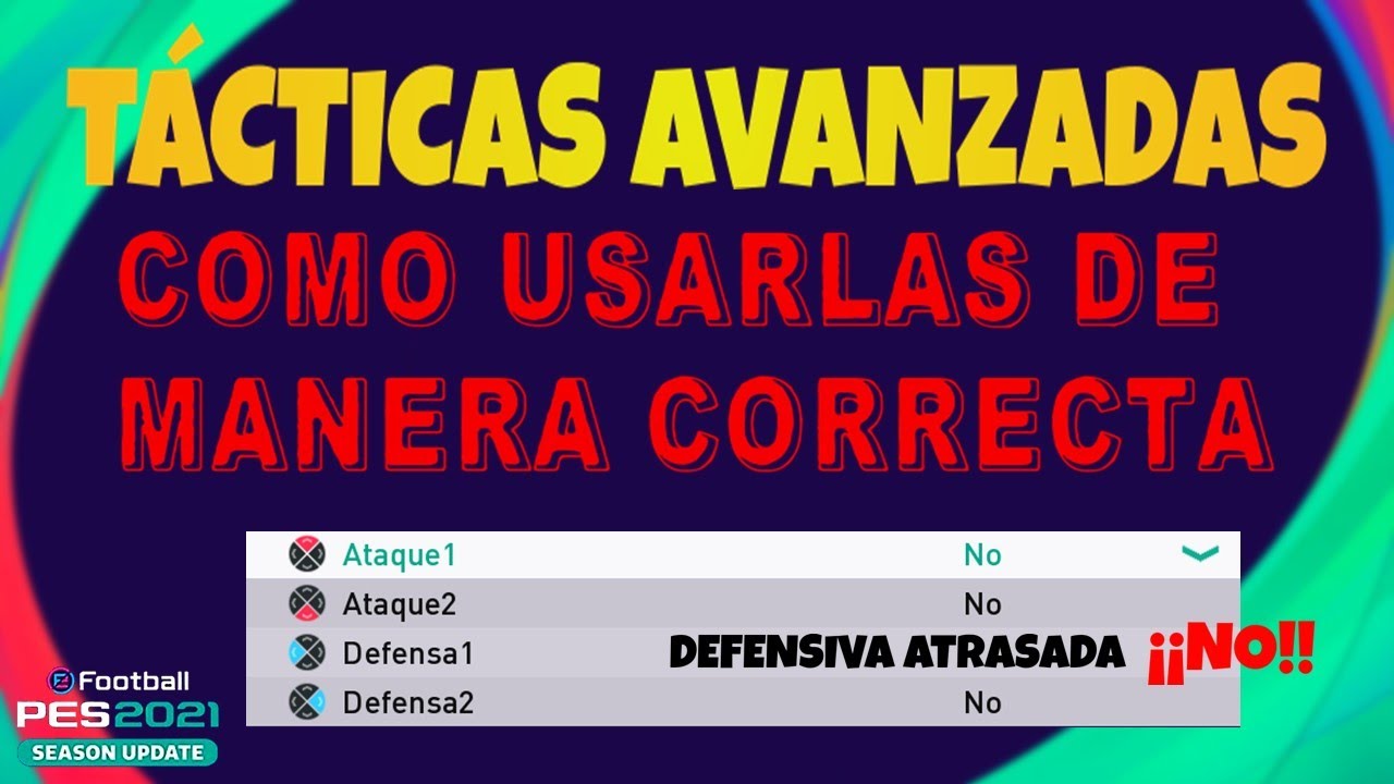 cómo usar BIEN las tácticas avanzadas para cada DT