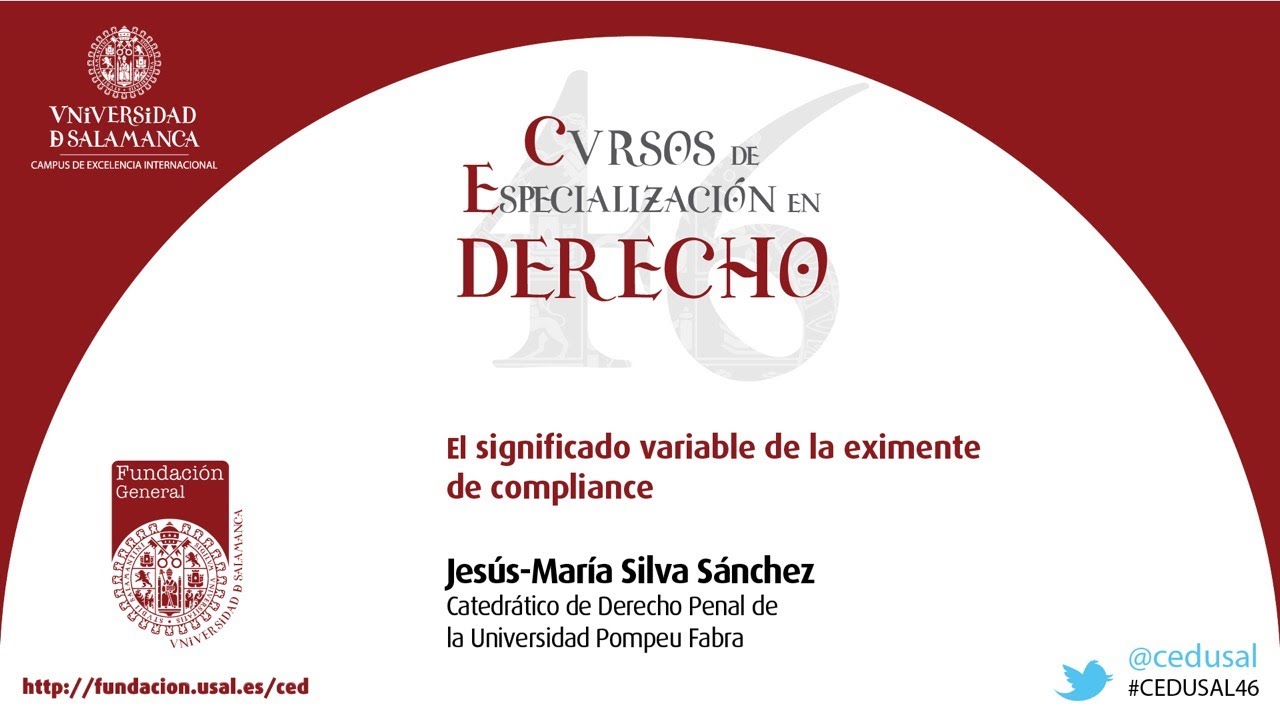 46 CED - El significado variable de la eximente de compliance