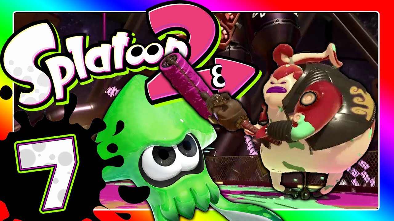 SPLATOON 2 Part 7: Roller-Battle gegen Oktosamurai