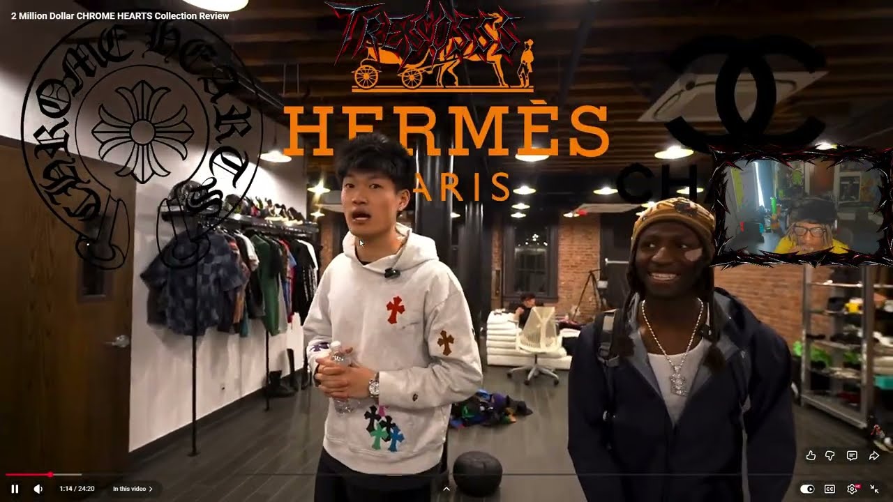2 MILLION DOLLAR CHROME HEARTS COLLECTION--REACTION