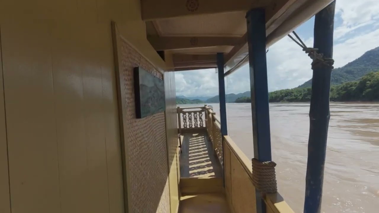 Mekong River Cruise Luang Prabang Laos 🇱🇦 