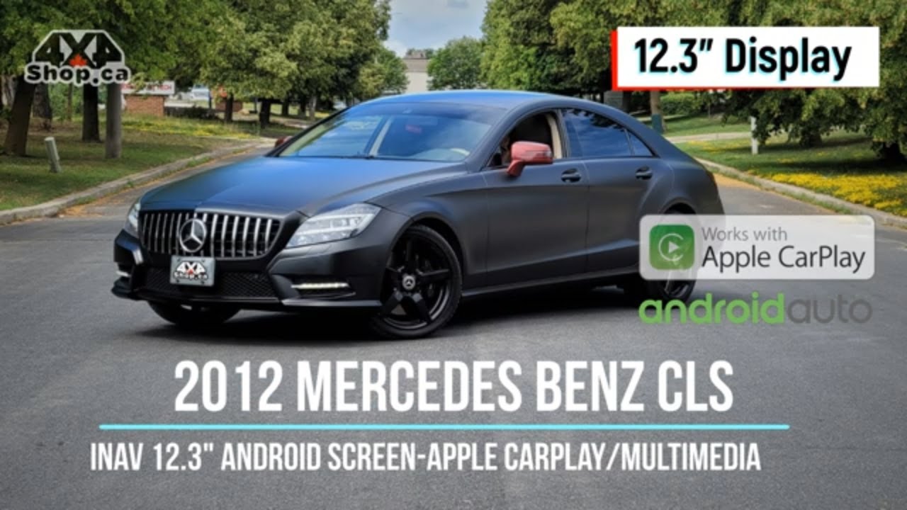 Replacing NTG 4.7 Screen in a 2012 Mercedes CLS to 12 inch INAV android screen