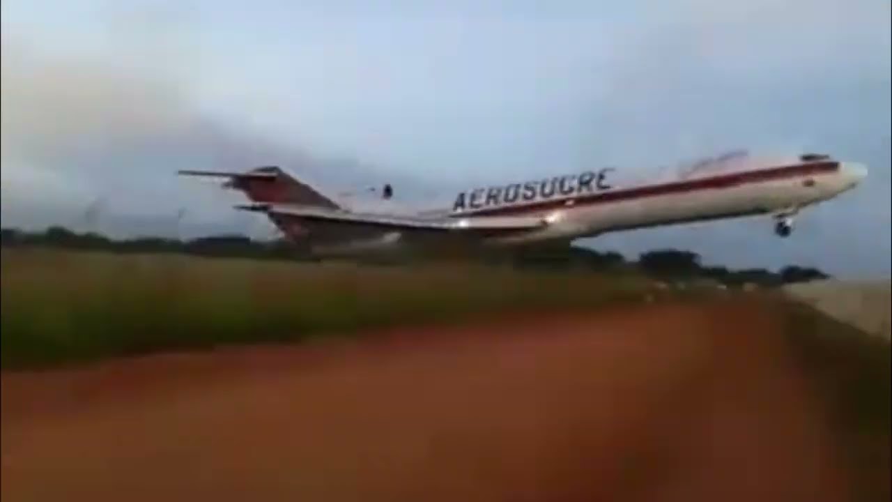 ✈️ Aerosucre Boeing 727 Crash | Puerto Carre&ntilde;o 2016
