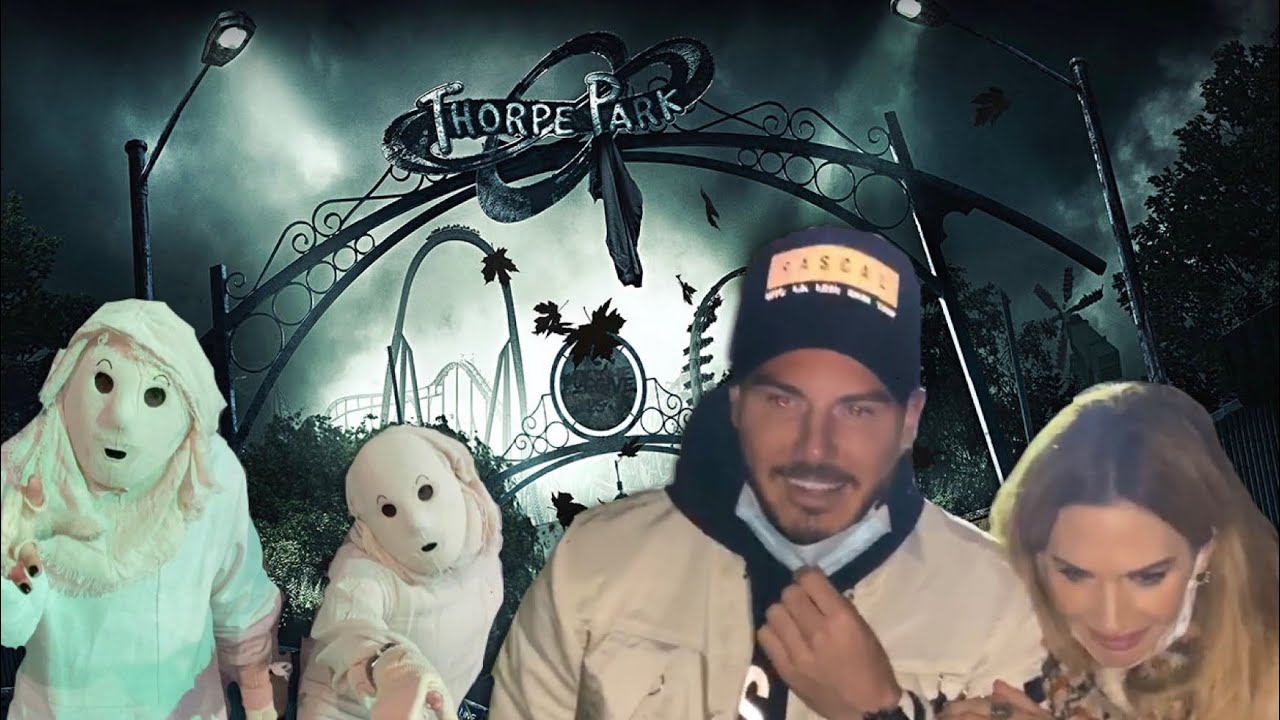 SCARIEST THING WE'VE EVER DONE!! 😱 FRIGHT NIGHT at THORPE PARK