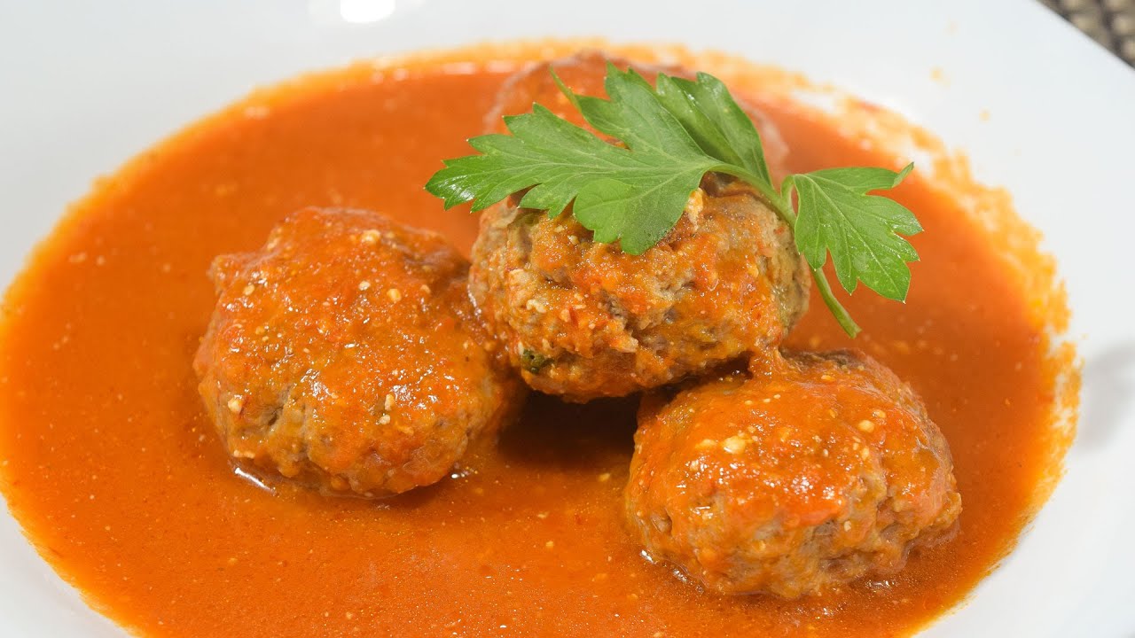Albondigas Rellenas de Queso | Cocinando con angel