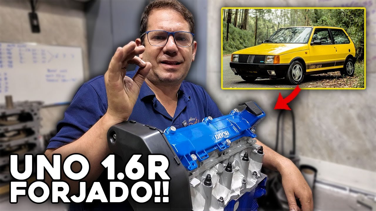FIAT UNO 1.6 8V TURBO TUDǍO FORJADO!! 🔥