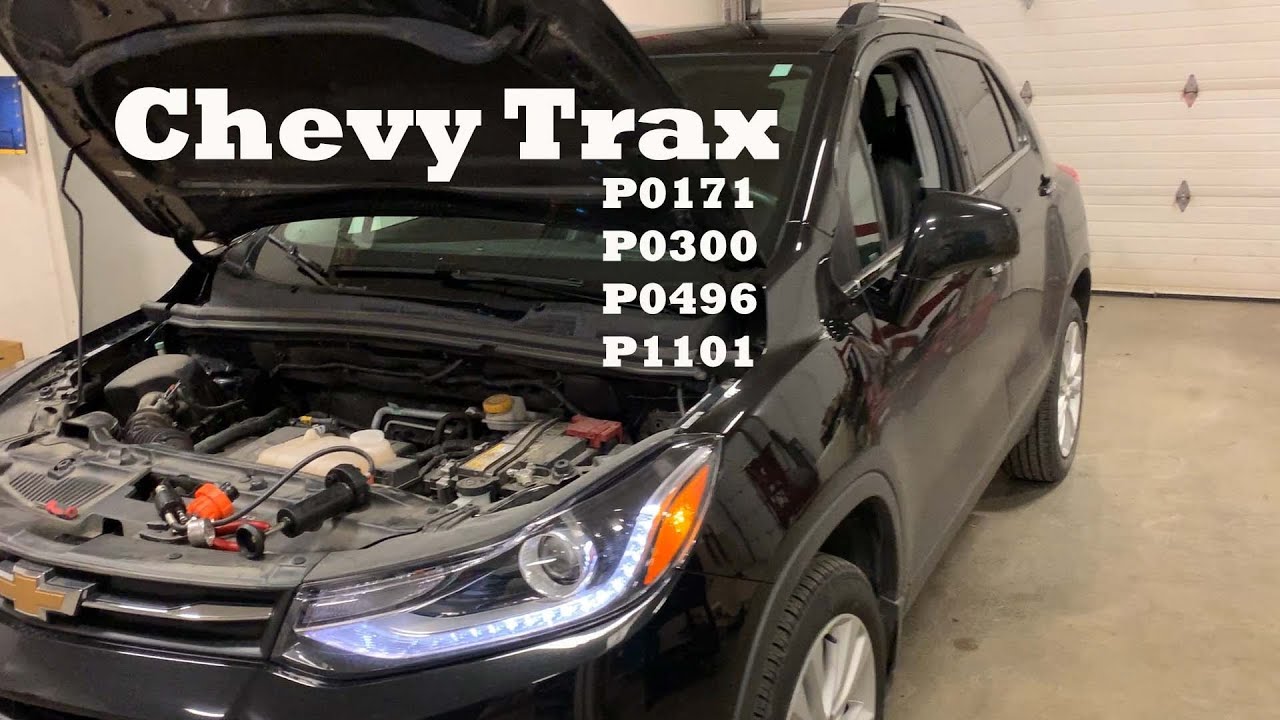 Диагностика и ремонт ошибок Chevy Trax 1.4L P0300, P0171, P0496, P1101 с помощью XTOOL A80 Pro Ma...