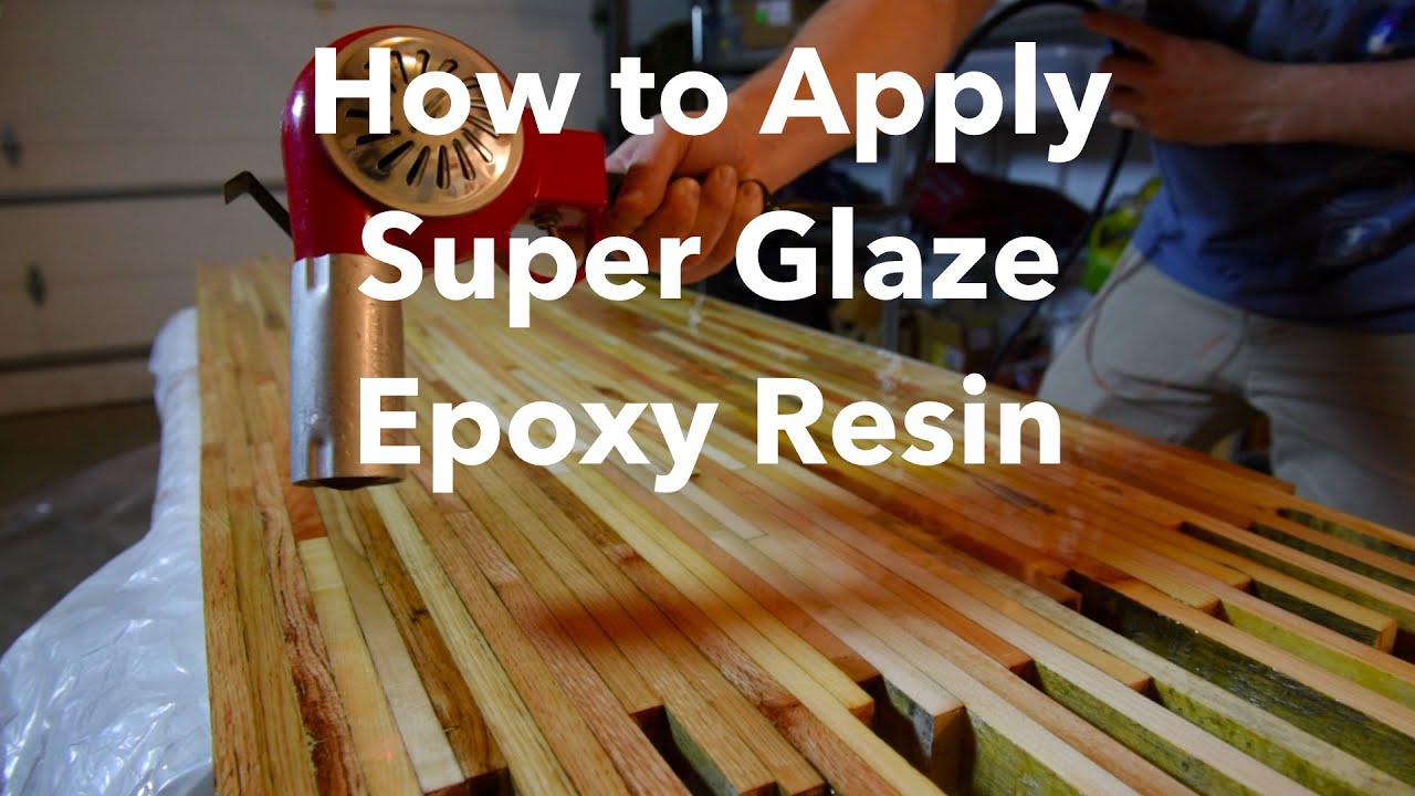 How to Apply Super Glaze Epoxy Resin on Tile/Wood/Canvas