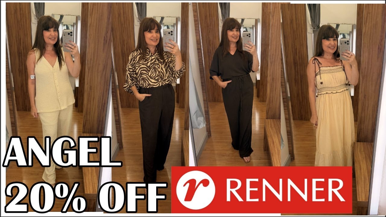 PROVADOR RENNER - CUPOM ANGEL COM 20% OFF NAS COMPRAS ACIMA DE 199 PELOS LINKS