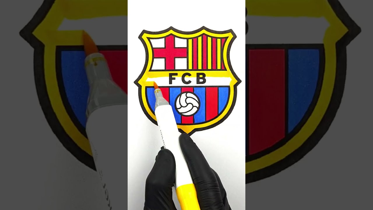 Coloring 38 FAMOUS Football Logos | Ultimate ASMR Satisfying Video (16 Minutes) Party 1.