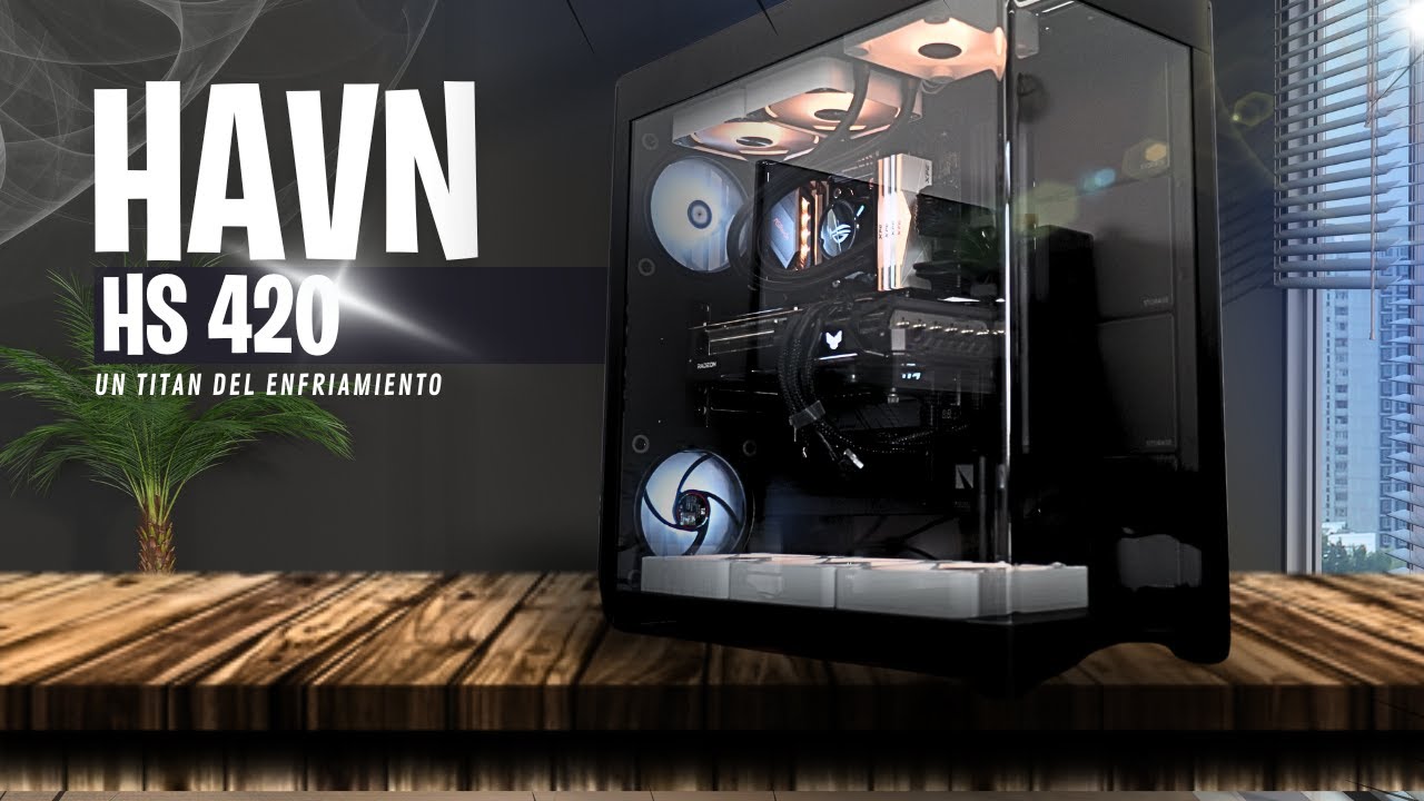 Ensamblando mi PC Humilde en un Chasis MONSTRUOSO!! (HAVN HS420 Build)