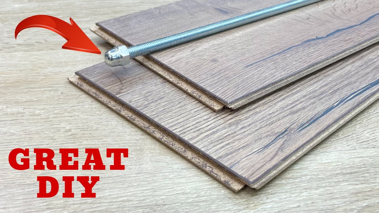 GREAT DIY from laminate scraps! Amazing woodworking projects!