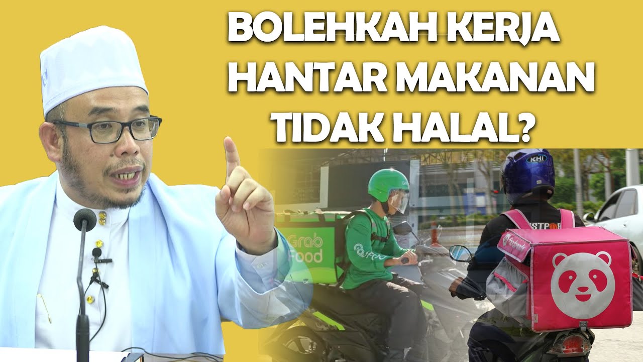 DR MAZA - Bolehkah Kerja Hantar Makanan Tidak Halal?