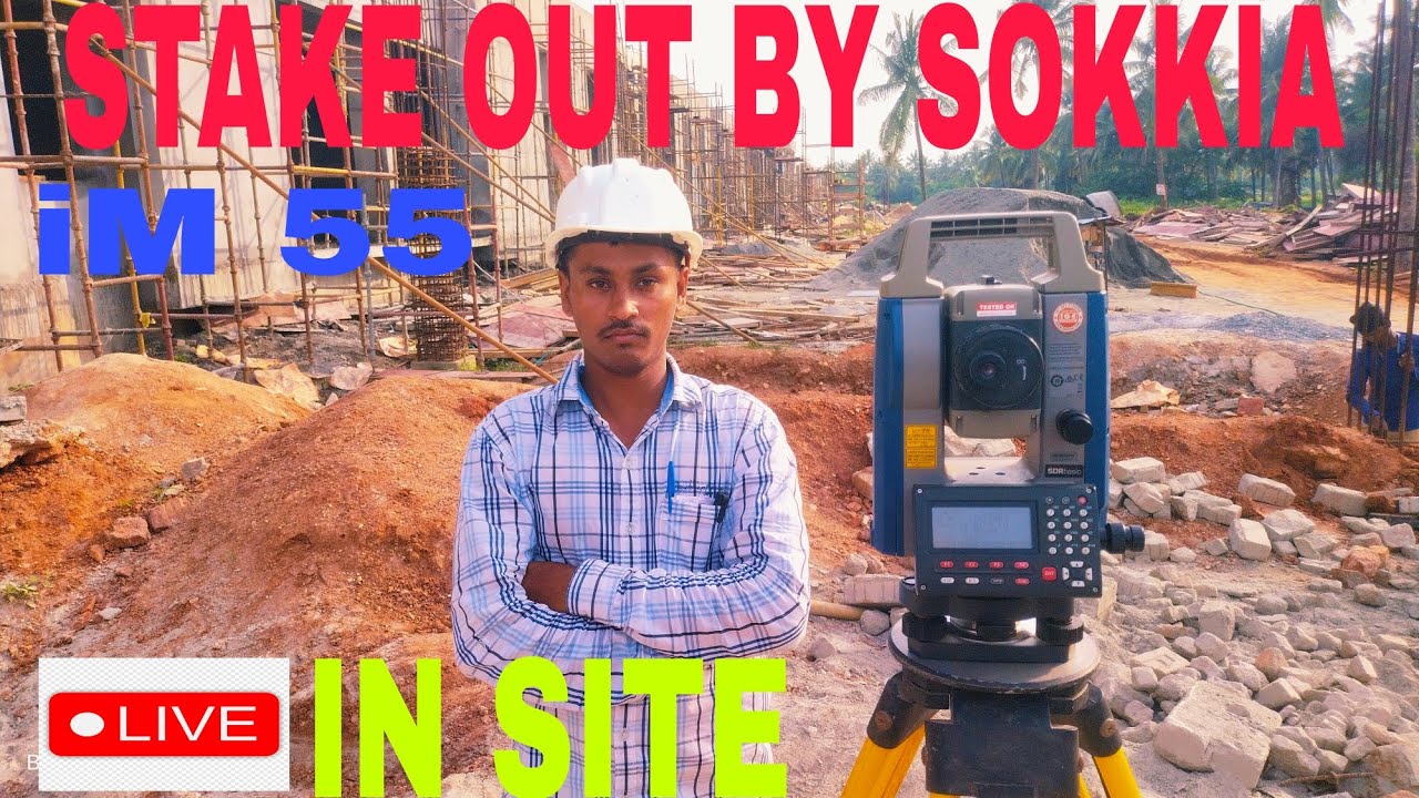 STAKE OUT BY SOKKIA. S-O BY SOKKIA.