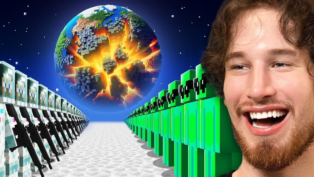 Simulating War On The Moon In Minecraft