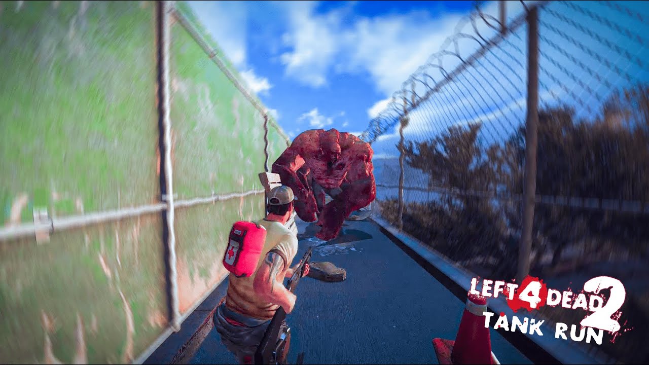 Tank Run de TANKS GIGANTES on DEAD CENTER (Solo, Expert) | Left 4 Dead 2
