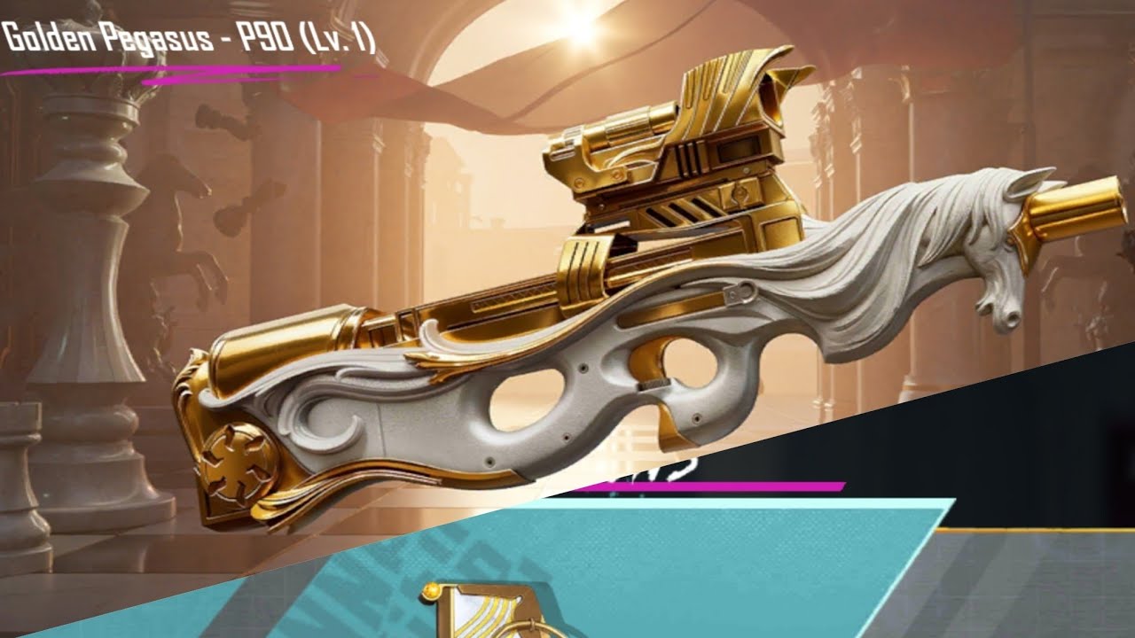 Pubg mobile How to purchase free 0 UC Golden pegasus - P90 and more