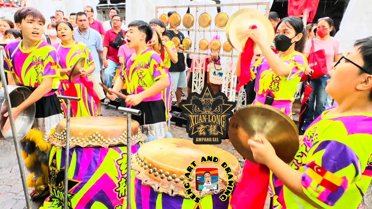 🔥2026 CNY Day 15 鼓乐篇庆元宵节 Lion Dance Drum @ Oloiya Petaling Street 茨厂街🔥雪州安邦玄龍体育会Xuan Long Ampang
