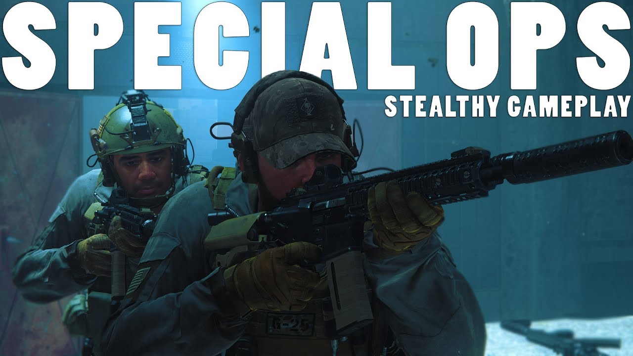 COD Modern Warfare SPEC OPS Stealth Gameplay