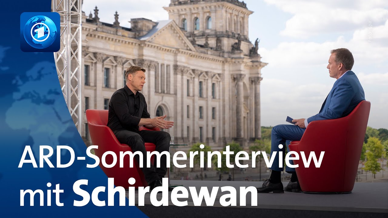 ARD-Sommerinterview mit Martin Schirdewan, Die Linke