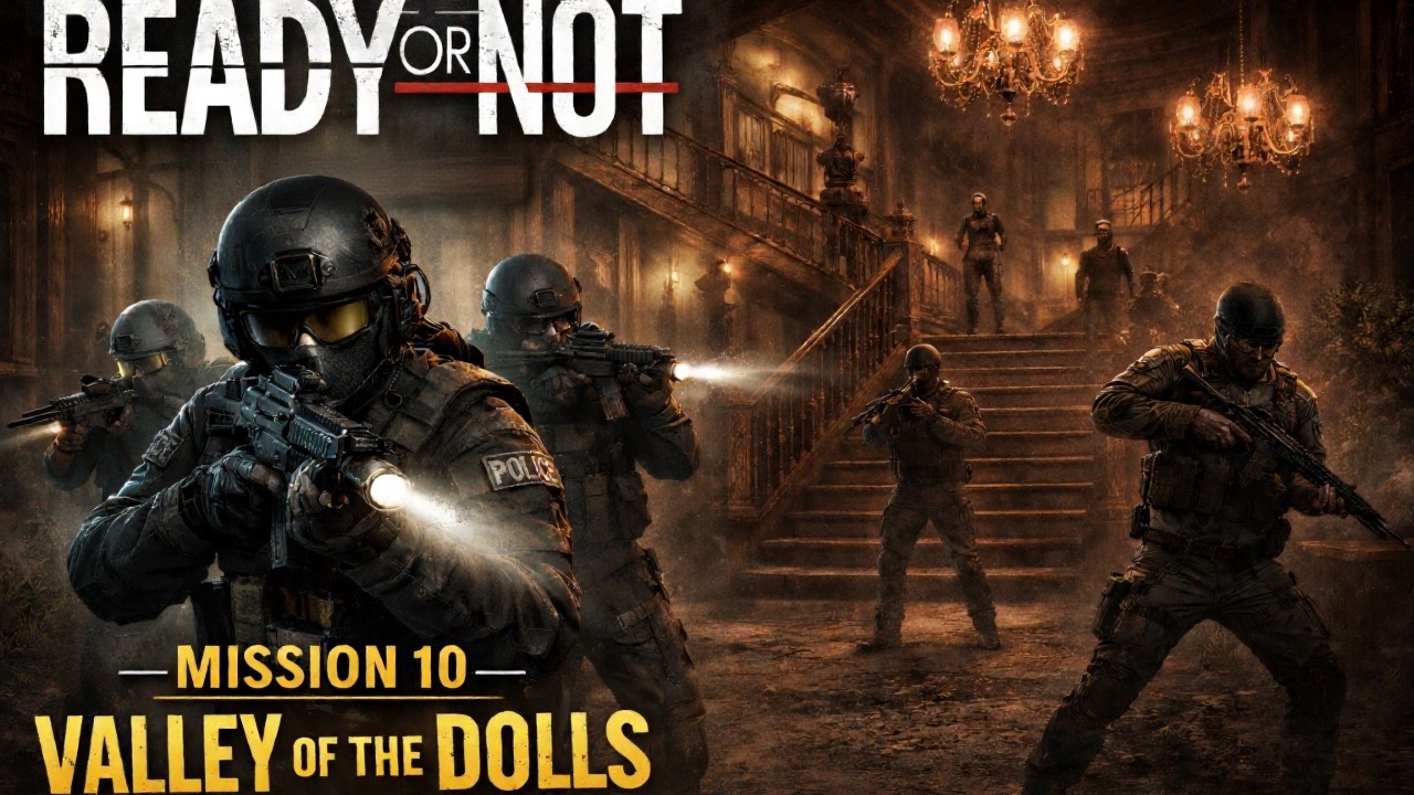 Valley of the Dolls Is INSANE… | Ready or Not 10th mission Walkthrough (A Rank)