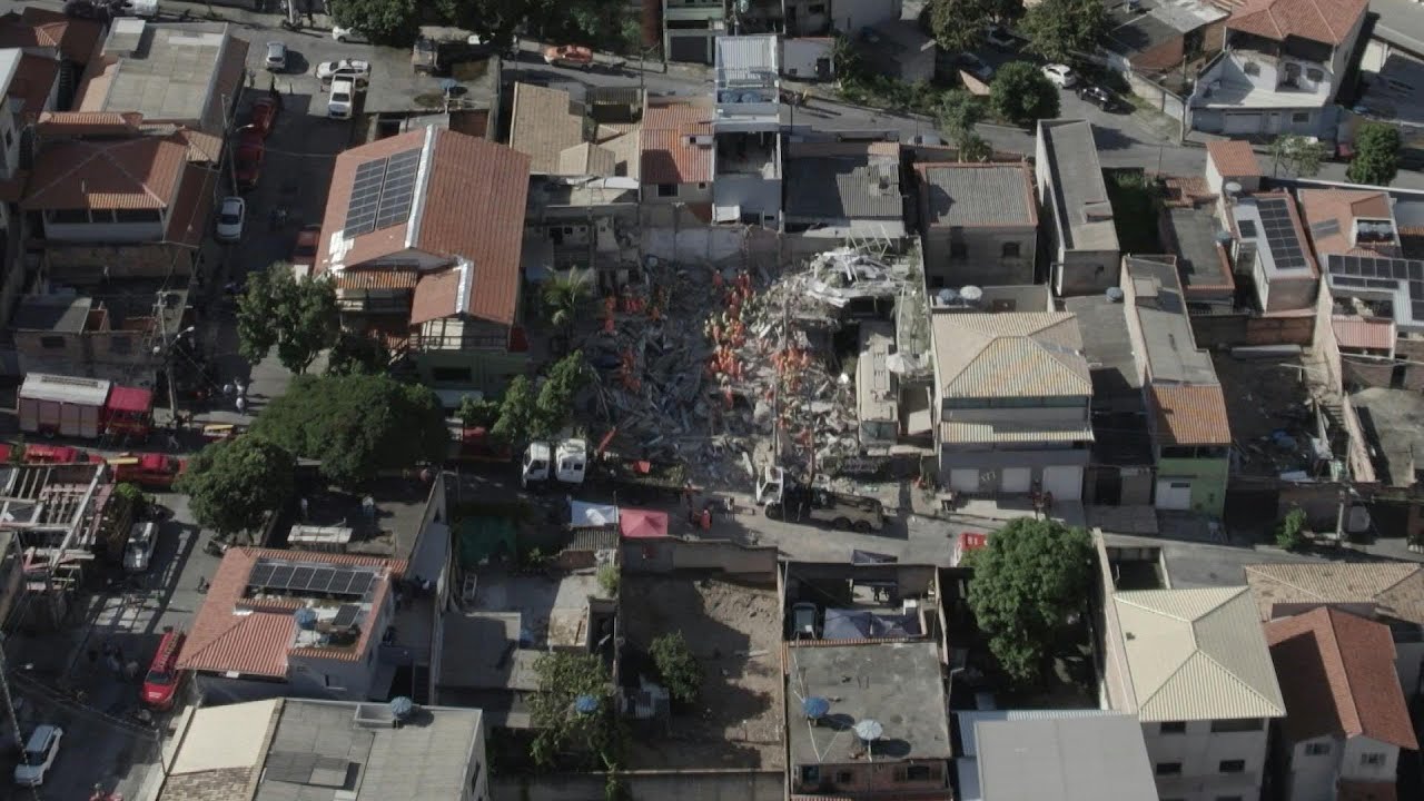 Una docena de muertos por derrumbe de residencia de ancianos en Brasil | AFP