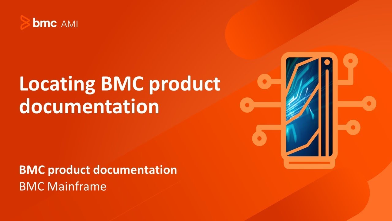 BMC product documentation - Locating BMC product documentation