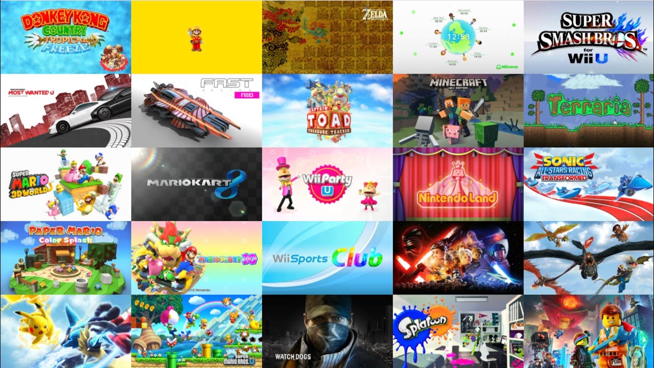 my favorite Wii U loading screens