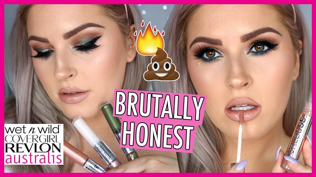 FULL FACE of DRUGSTORE FIRST IMPRESSIONS 💕😜 Hot or Not??