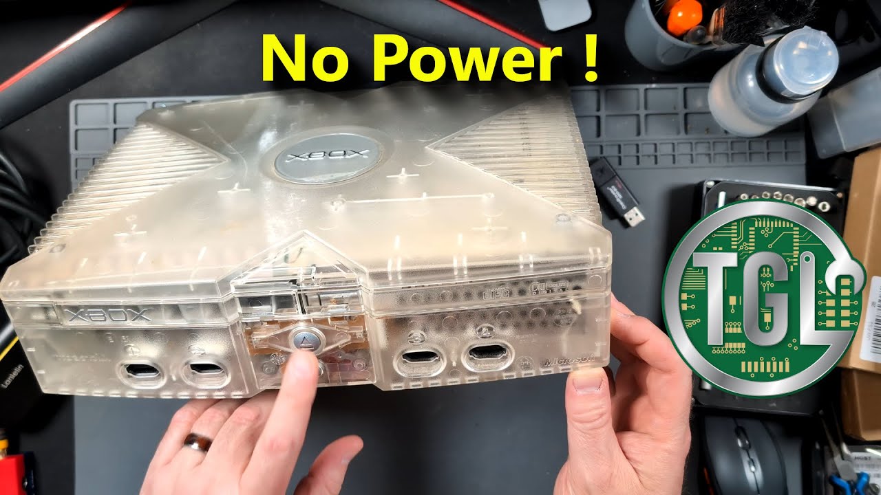 Crystal OG Xbox with No Power - Can we fix it ?