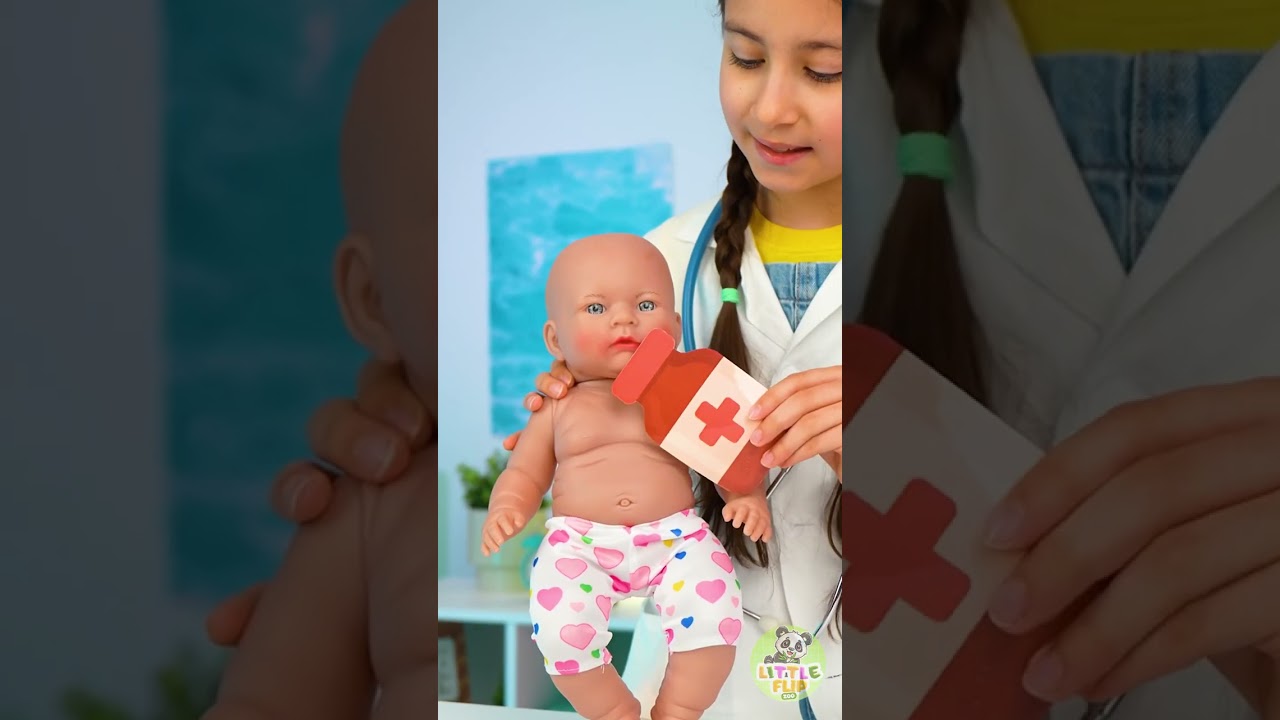 👶 Doctor Game! 🩺 Baby Doll’s Checkup At Home! 🧸😀
