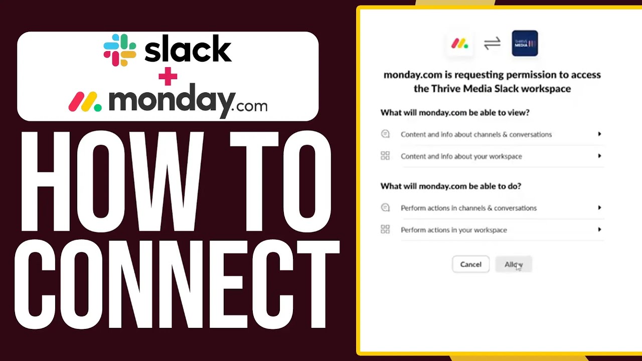 How To Integrate Slack With Monday.com (2025) | Slack Tutorial For Beginners