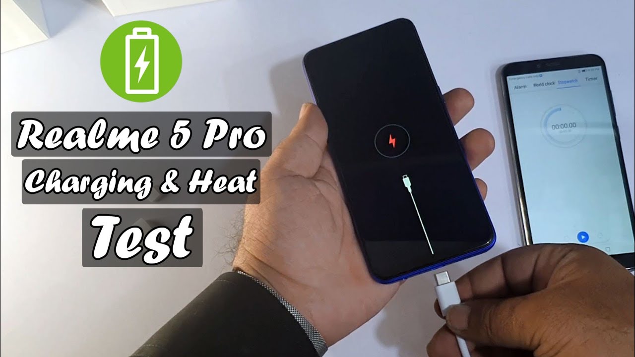 REALME 5 Pro BATTERY CHARGING & HEAT TEST ! LET SEE HOW MUCH IT TAKE?
