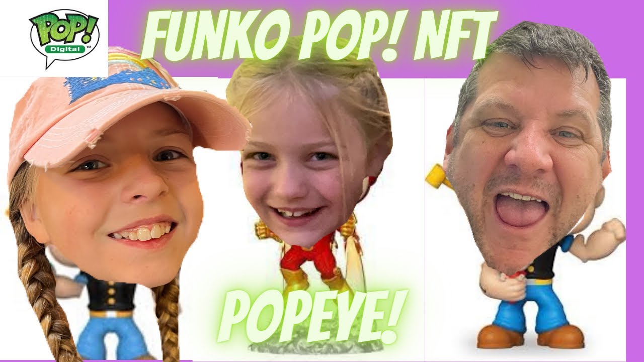 FUNKO POP! Digital NFT Popeye Opening Legendary and Grail Hunt!