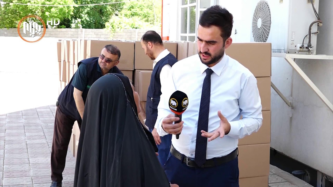 هه‌ولێر.. ده‌زگای خێرخوازی به‌خشین هه‌زار سه‌به‌ته‌ خۆراك به‌سه‌ر كه‌مده‌رامه‌تاندا دابه‌شده‌كات