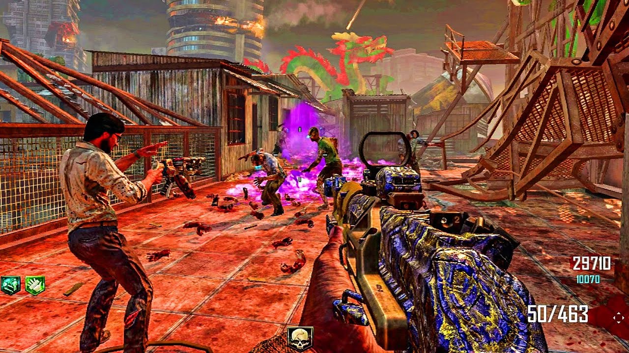 BLACK OPS 2 ZOMBIES DIE RISE GAMEPLAY IN 2024! (NO COMMENTARY)