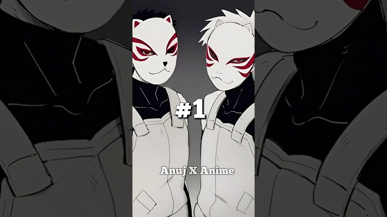 Top 5 most powerful ANBU members 🔥#narutofacts #naruto #animefacts #anime