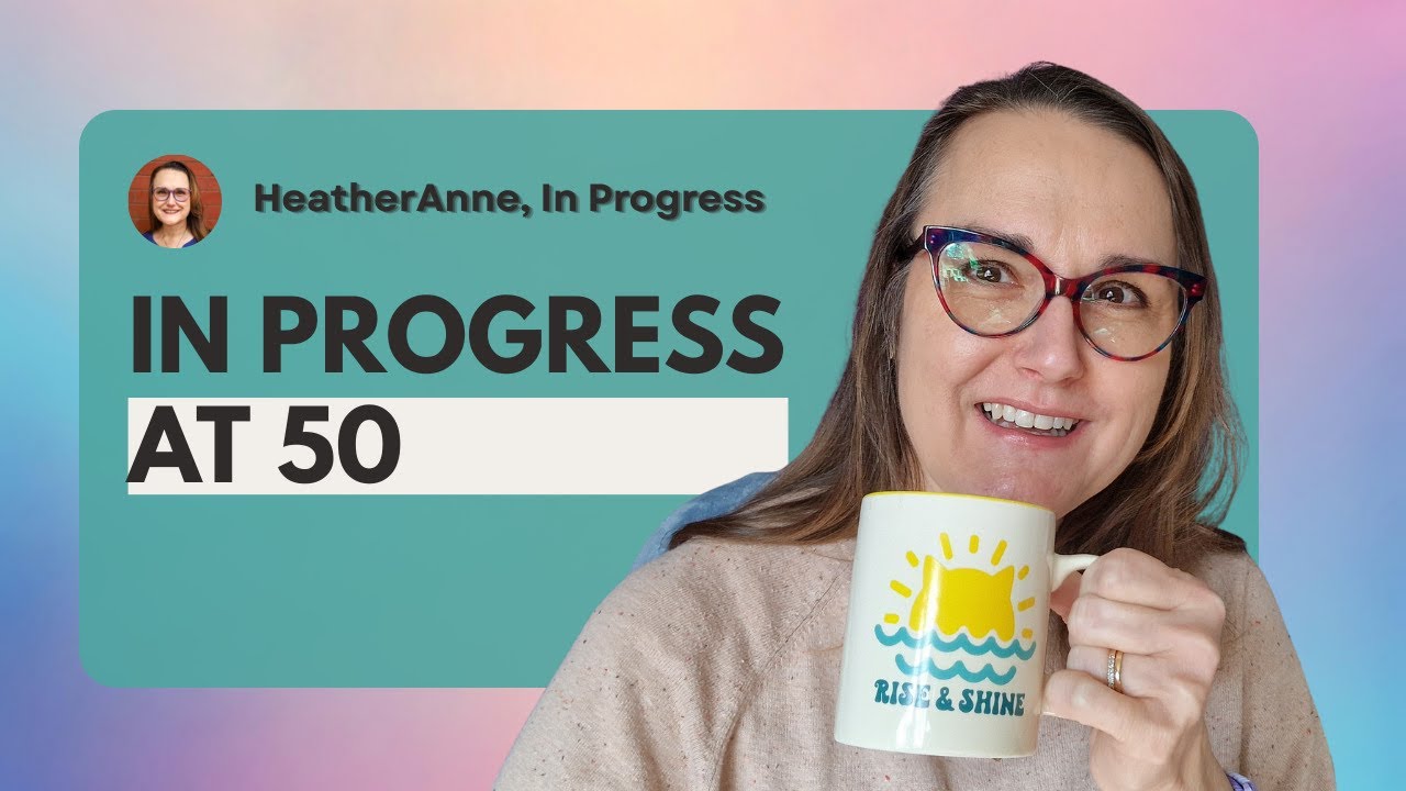 In Progress at 50: Decluttering, Cats, and Real Life