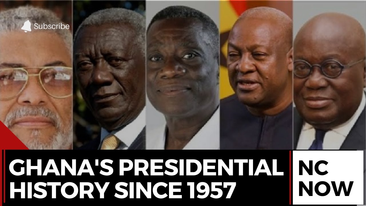 A Journey Through Ghana's Presidential History Since 1957