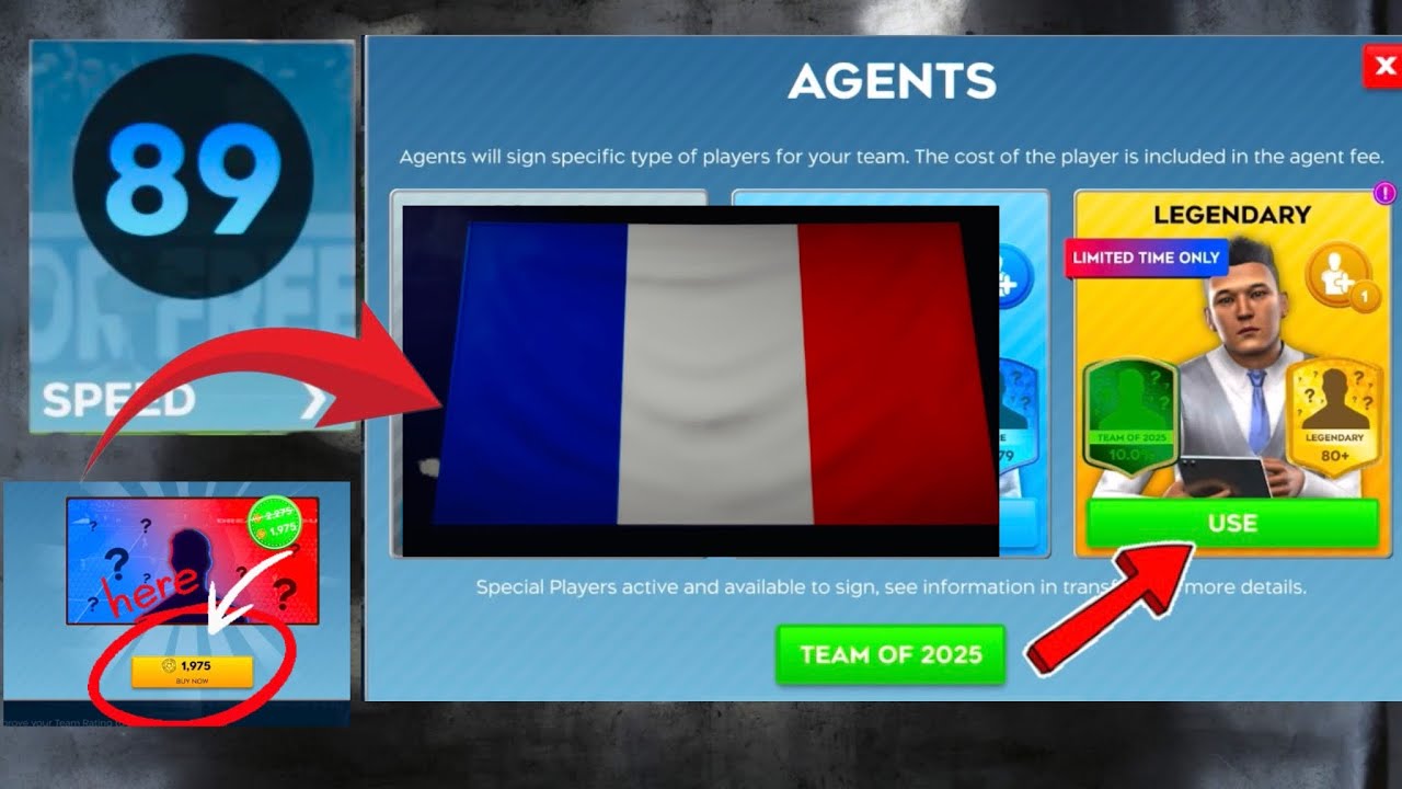 I got two 🇫🇷 players in DLS26 ( I love all of them so much. They are my favorite players ❤️😍