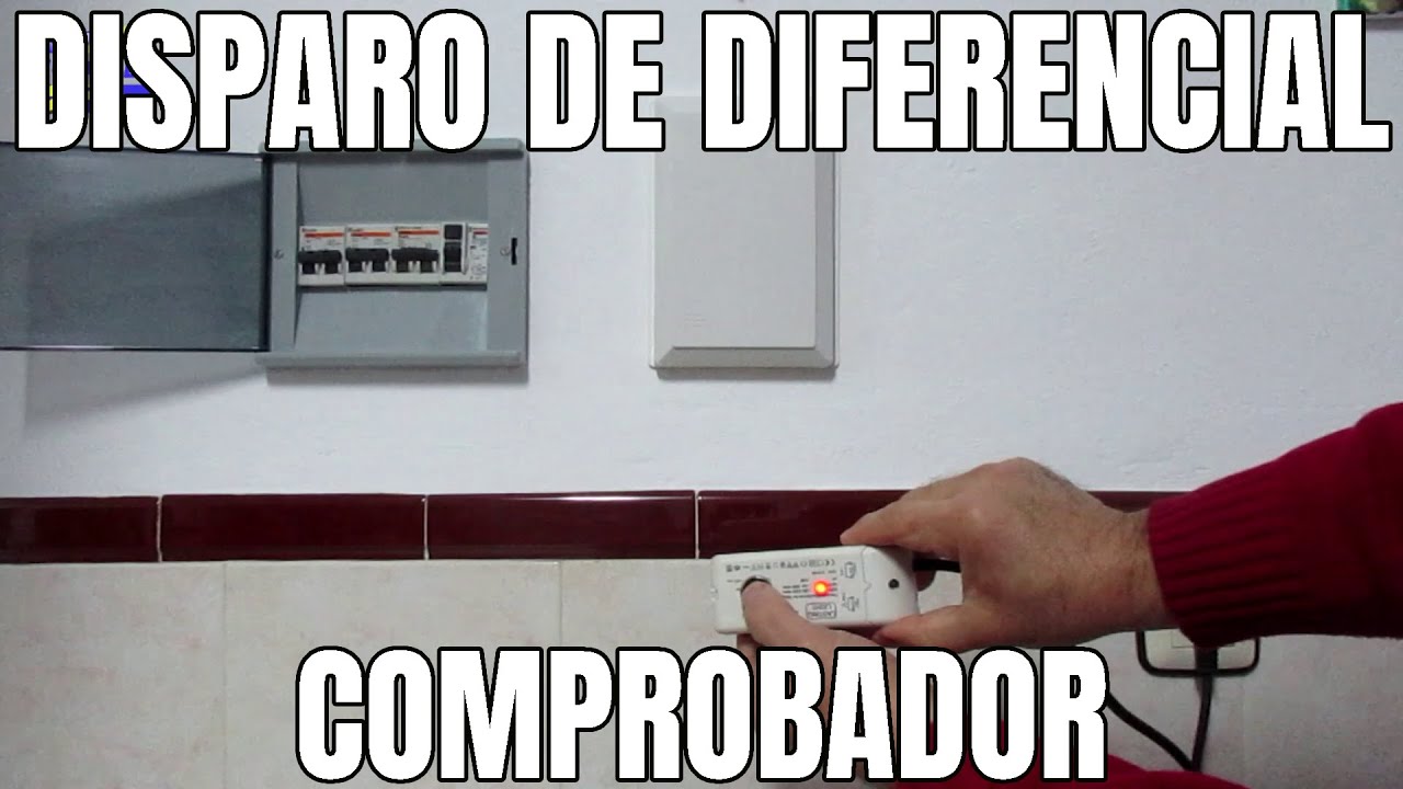 COMPROBADOR DE DISPARO DE DIFERENCIAL