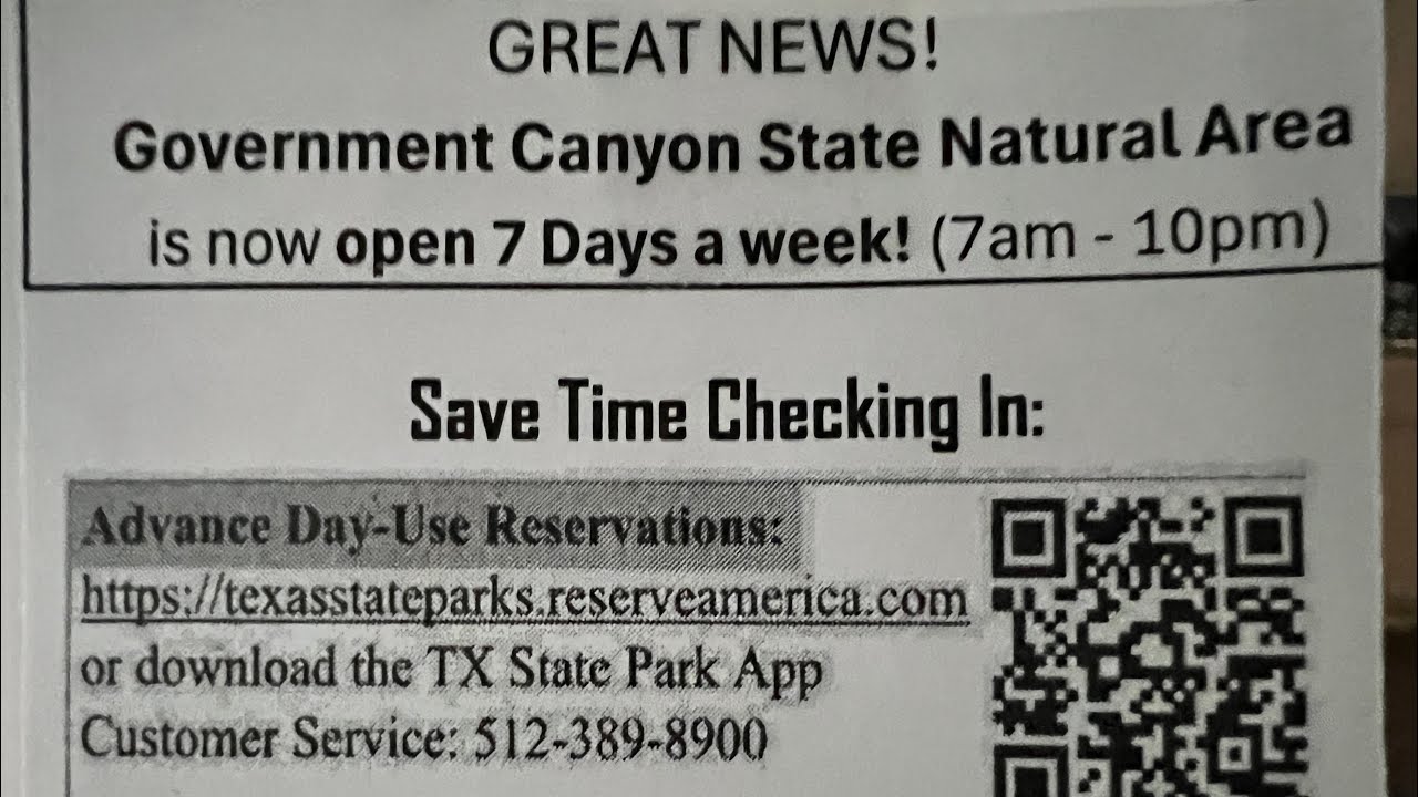 2026: New Year, New Rules? Government Canyon State Natural Area - Dogs, Dreams & Big Bend Sentiments