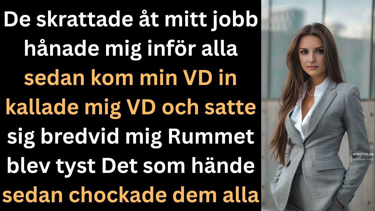 Vid familjemiddagen skrattade de åt mitt jobb tills min VD satte sig bredvid mig