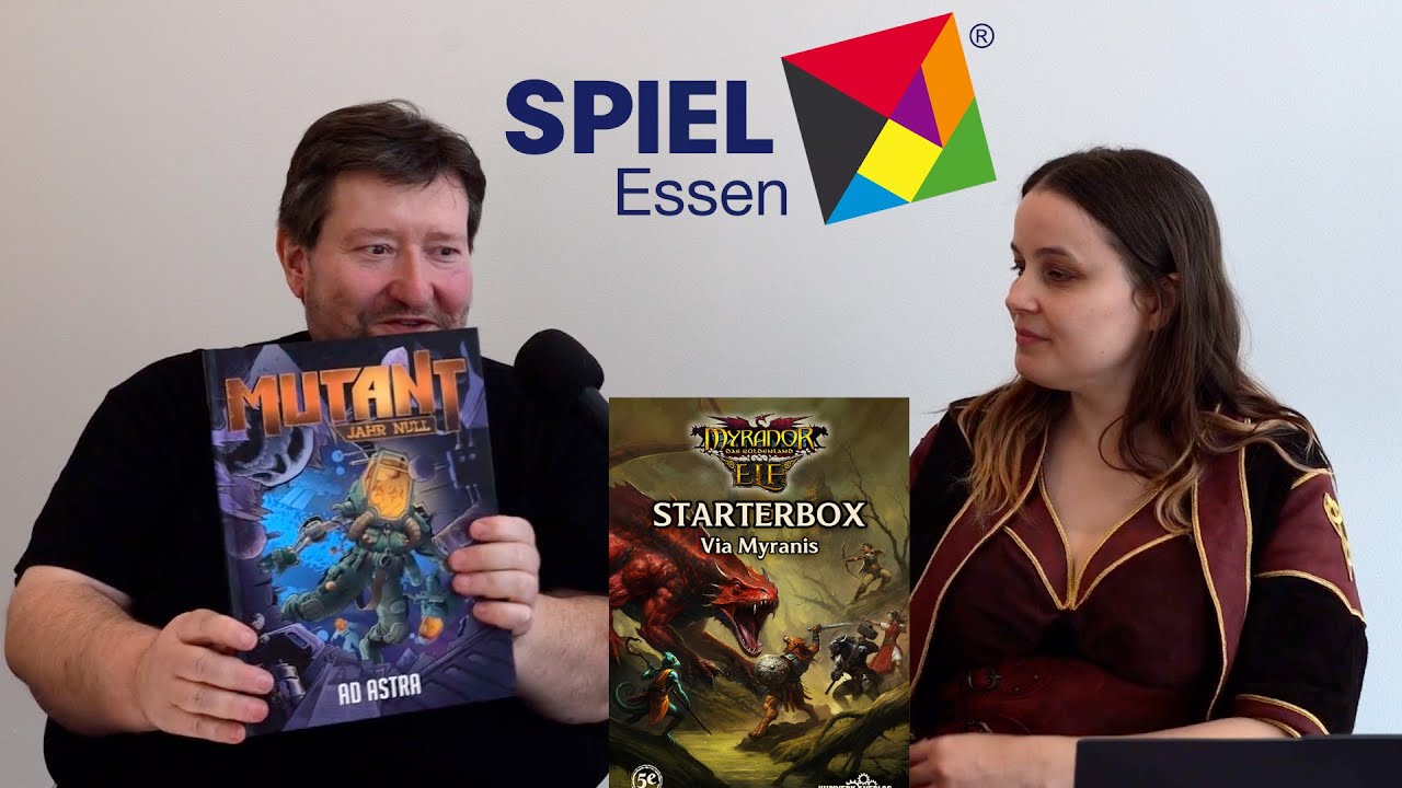 Neuheiten-Interviews: Uhrwerk, Free League, Squink auf der SPIEL Essen 2025