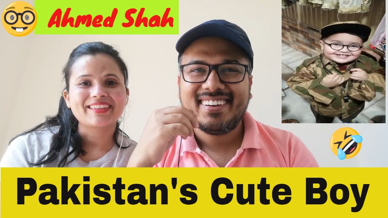 Nepali Couple Reactions on Ahmed Shah || Cute Boy || Pakistan ||