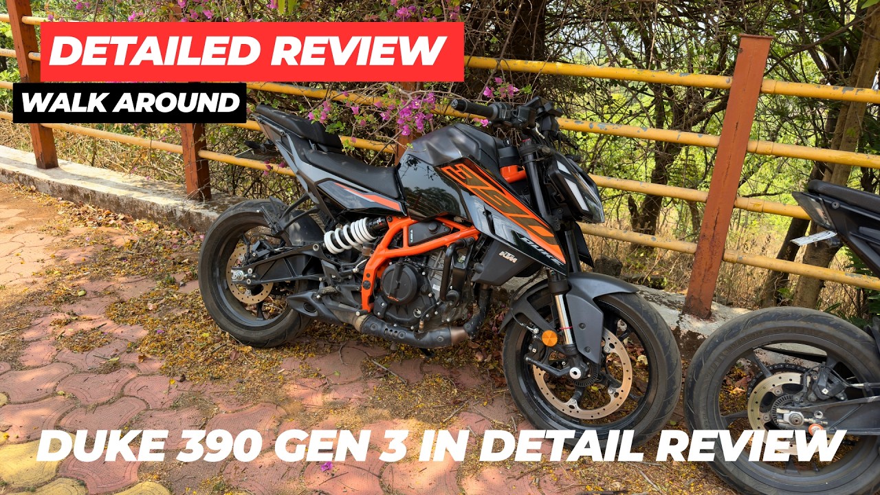 New Duke 390 Gen 3 Detailed Review